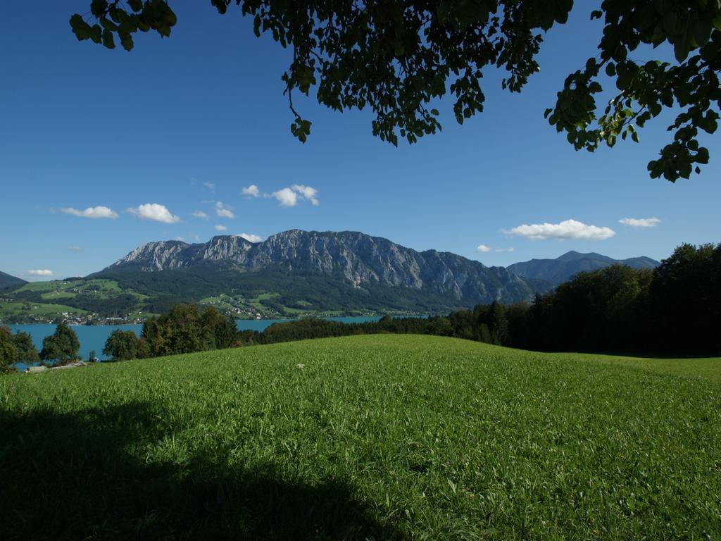 Biobauernhof Nussbaumer Villa Nussdorf am Attersee Exterior foto